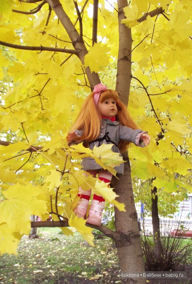 Как Марианна золотую осень встречала! Кукла Gotz, Русалочка (фото 5)