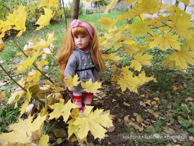 Как Марианна золотую осень встречала! Кукла Gotz, Русалочка