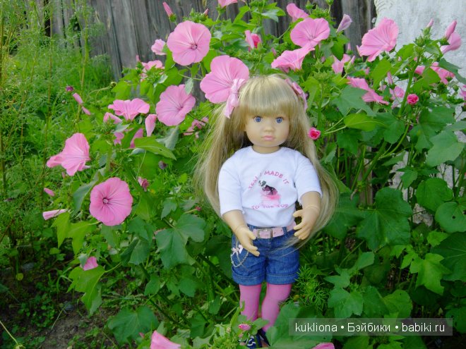 Марейка и цветы. Кукла Mareike Kidz ‘n’ Cats, Sonja Hartmann (фото 6)