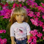 Марейка и цветы. Кукла Mareike Kidz ‘n’ Cats, Sonja Hartmann