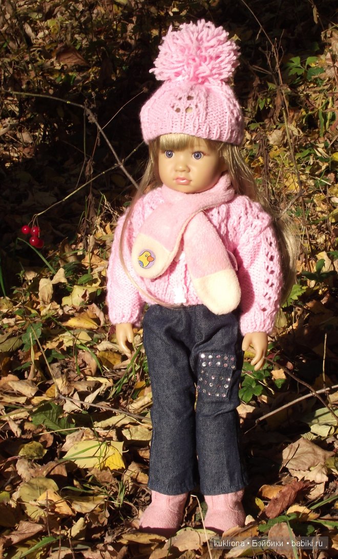 Кукла Марейка на прогулке. Mareike Kidz‘n’Cats, Sonja Hartmann ( 11 шарниров)