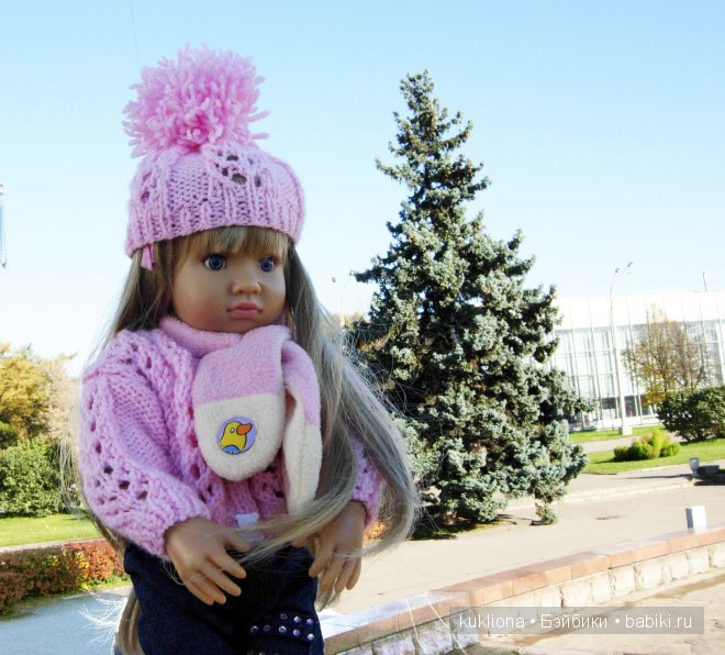 Кукла Марейка на прогулке. Mareike Kidz‘n’Cats, Sonja Hartmann ( 11 шарниров) (фото 8)