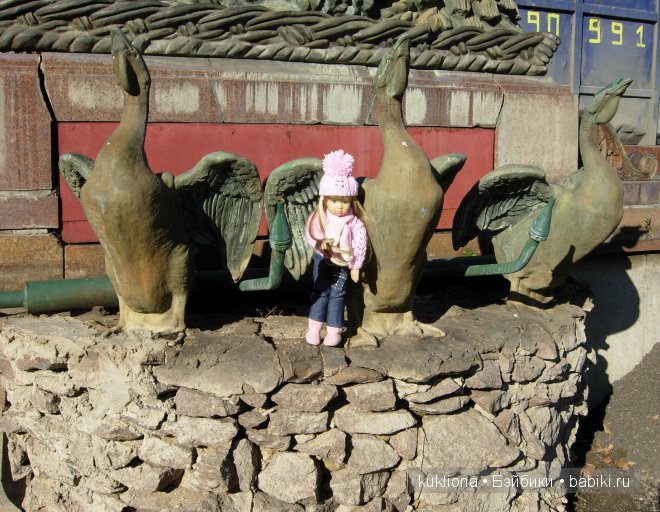 Кукла Марейка на прогулке. Mareike Kidz‘n’Cats, Sonja Hartmann ( 11 шарниров)