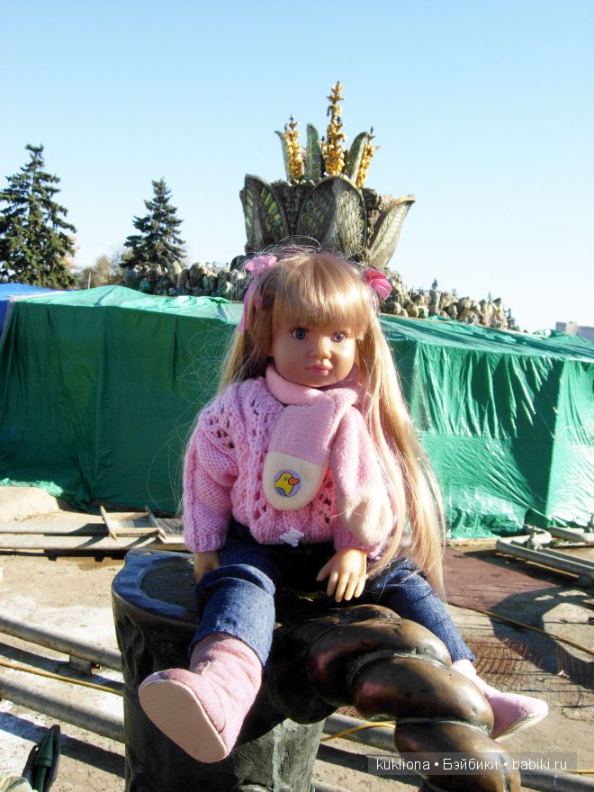 Кукла Марейка на прогулке. Mareike Kidz‘n’Cats, Sonja Hartmann ( 11 шарниров)