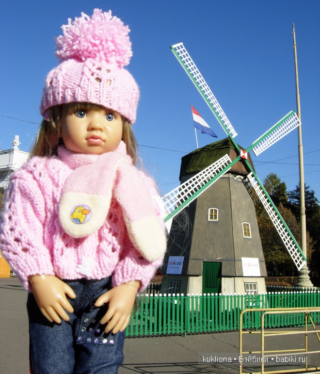 Кукла Марейка на прогулке. Mareike Kidz‘n’Cats, Sonja Hartmann ( 11 шарниров) (фото 9)