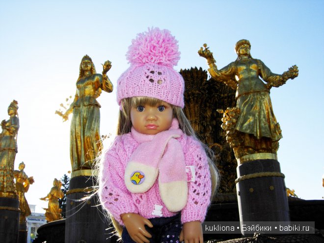 Путешествие вокруг фонтана дружбы народов. Кукла Mareike Kidz ‘n’ Cats, Sonja Hartmann (фото 10)