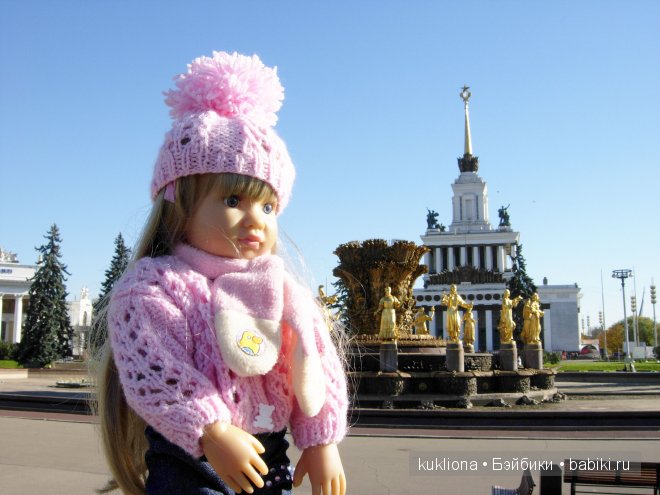 Путешествие вокруг фонтана дружбы народов. Кукла Mareike Kidz ‘n’ Cats, Sonja Hartmann (фото 3)