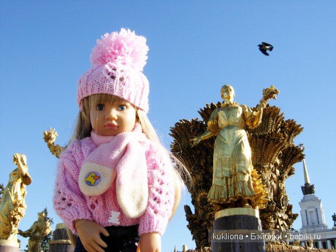 Путешествие вокруг фонтана дружбы народов. Кукла Mareike Kidz ‘n’ Cats, Sonja Hartmann (фото 7)