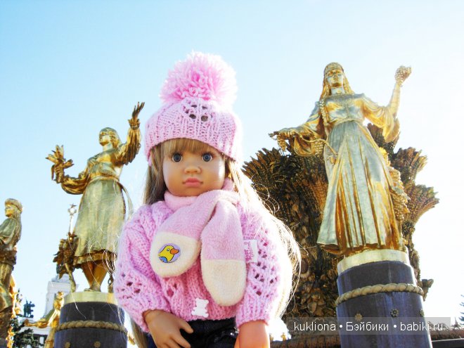Путешествие вокруг фонтана дружбы народов. Кукла Mareike Kidz ‘n’ Cats, Sonja Hartmann (фото 9)