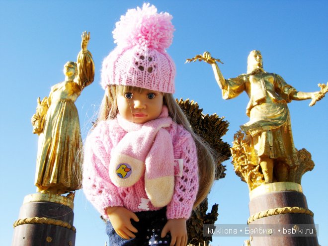 Путешествие вокруг фонтана дружбы народов. Кукла Mareike Kidz ‘n’ Cats, Sonja Hartmann