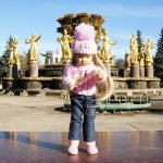 Путешествие вокруг фонтана дружбы народов. Кукла Mareike Kidz ‘n’ Cats, Sonja Hartmann