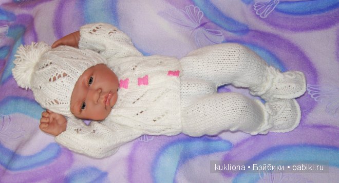 Теплые вязаные костюмчики на Хуанчиков (фото 10)