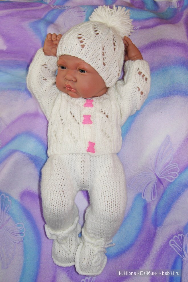 Теплые вязаные костюмчики на Хуанчиков (фото 9)