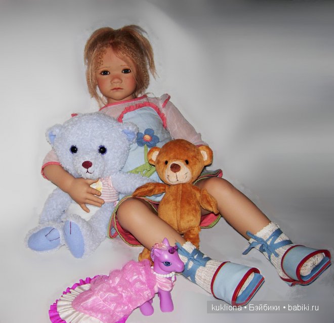 А мне подарили, мне подарили... Кукла Ilvi Annette Himstedt