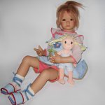 А мне подарили, мне подарили... Кукла Ilvi Annette Himstedt