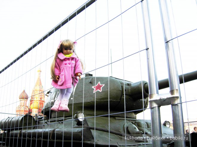 Марейка на Красной площади. Часть 2. Кукла Mareike Kidz‘n’Cats, Sonja Hartmann (фото 2)