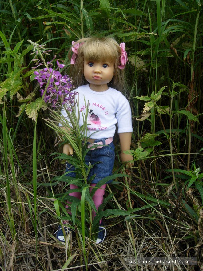 Марейка и полевые цветы. Кукла Mareike Kidz‘n’Cats, Sonja Hartmann