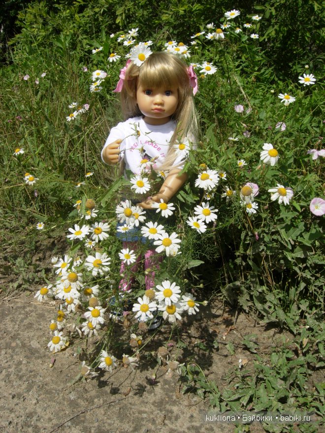 Марейка и полевые цветы. Кукла Mareike Kidz‘n’Cats, Sonja Hartmann