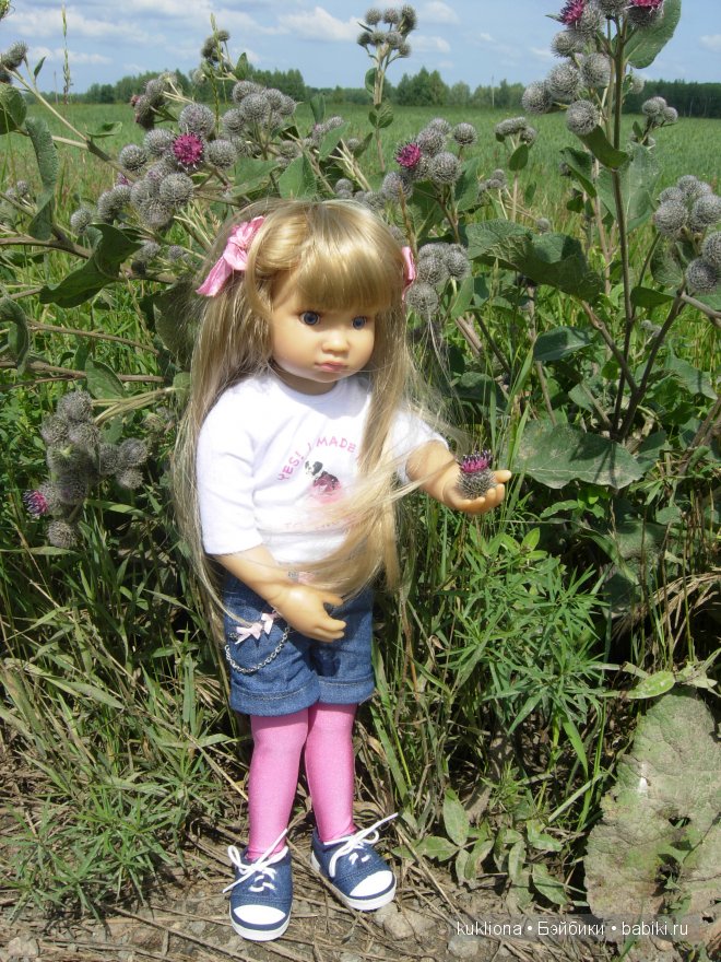 Марейка и полевые цветы. Кукла Mareike Kidz‘n’Cats, Sonja Hartmann