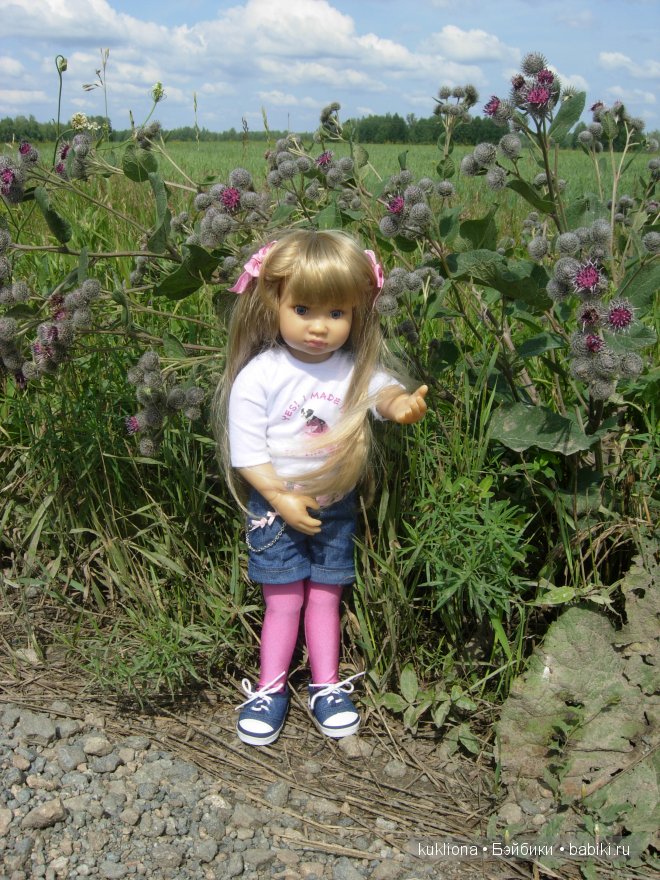 Марейка и полевые цветы. Кукла Mareike Kidz‘n’Cats, Sonja Hartmann