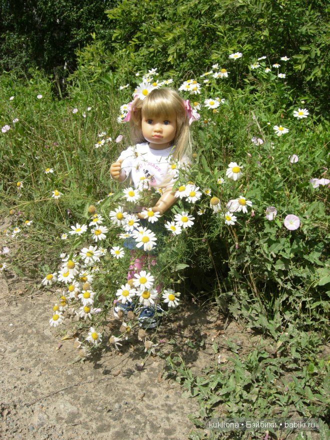 Марейка и полевые цветы. Кукла Mareike Kidz‘n’Cats, Sonja Hartmann (фото 10)