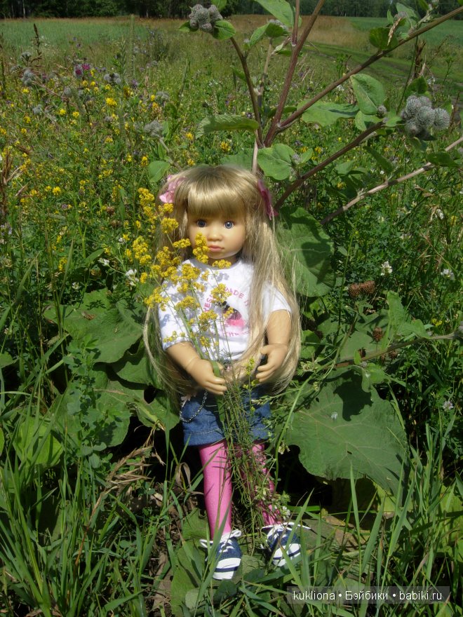 Марейка и полевые цветы. Кукла Mareike Kidz‘n’Cats, Sonja Hartmann