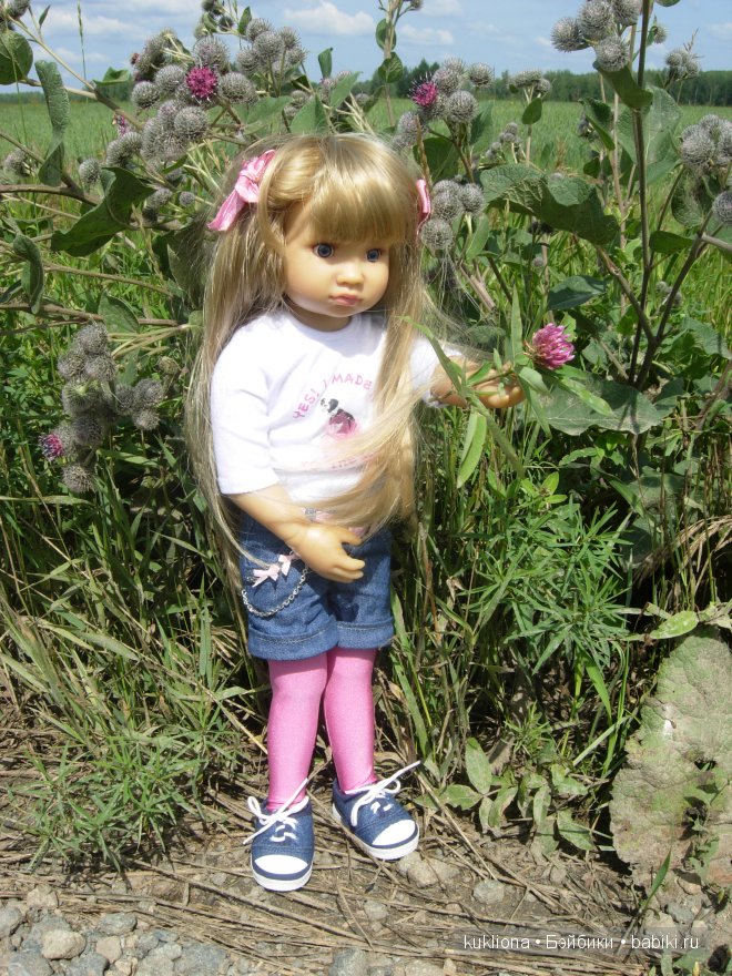 Марейка и полевые цветы. Кукла Mareike Kidz‘n’Cats, Sonja Hartmann