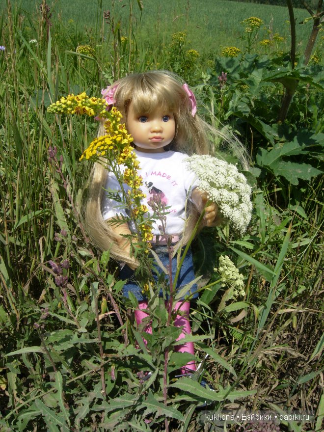 Марейка и полевые цветы. Кукла Mareike Kidz‘n’Cats, Sonja Hartmann