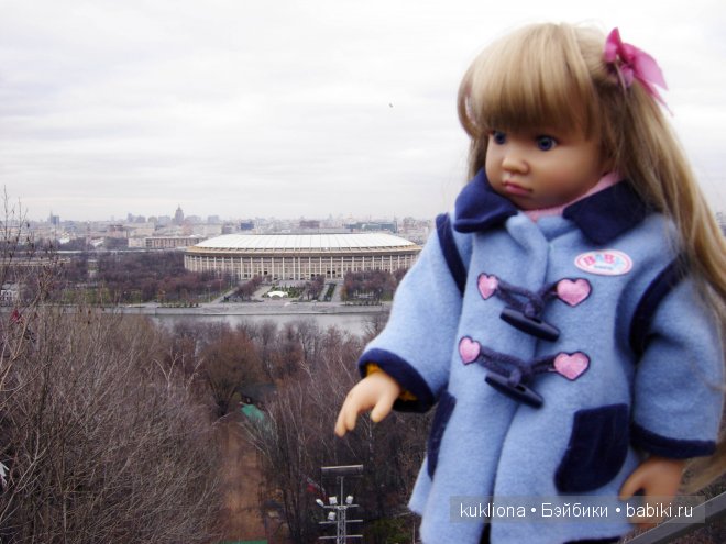 Марейка на Воробьевых горах. Кукла Mareike Kidz‘n’Cats, Sonja Hartmann (фото 9)