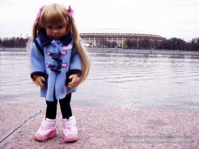 Марейка на Воробьевых горах. Кукла Mareike Kidz‘n’Cats, Sonja Hartmann