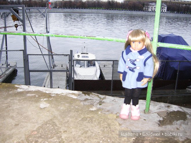 Марейка на Воробьевых горах. Часть 2. " Ох, белый теплоход ..." Кукла Mareike Kidz‘n’Cats, Sonja Hartmann (фото 6)