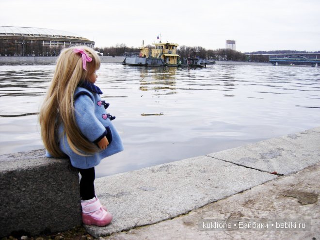 Марейка на Воробьевых горах. Часть 2. " Ох, белый теплоход ..." Кукла Mareike Kidz‘n’Cats, Sonja Hartmann (фото 3)