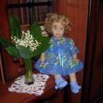 Кукла Emilie Sissel Bjorstadt Skille для Gotz  в интерьере