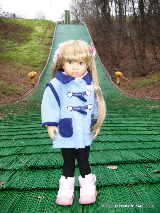 Марейка на Воробьевых горах. Часть 4. "Ох, прокачусь ..." Кукла Mareike Kidz‘n’Cats, Sonja Hartmann