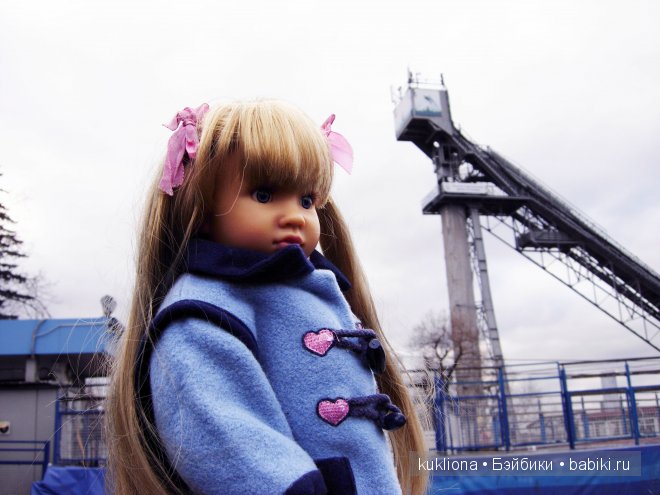 Марейка на Воробьевых горах. Часть 4. "Ох, прокачусь ..." Кукла Mareike Kidz‘n’Cats, Sonja Hartmann (фото 7)
