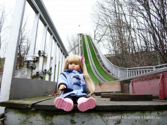 Марейка на Воробьевых горах. Часть 4. "Ох, прокачусь ..." Кукла Mareike Kidz‘n’Cats, Sonja Hartmann