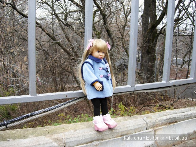 Марейка на Воробьевых горах. Часть 4. "Ох, прокачусь ..." Кукла Mareike Kidz‘n’Cats, Sonja Hartmann