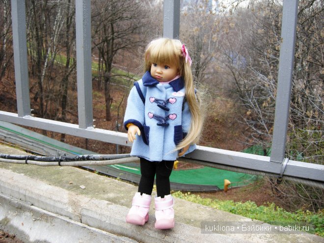 Марейка на Воробьевых горах. Часть 4. "Ох, прокачусь ..." Кукла Mareike Kidz‘n’Cats, Sonja Hartmann