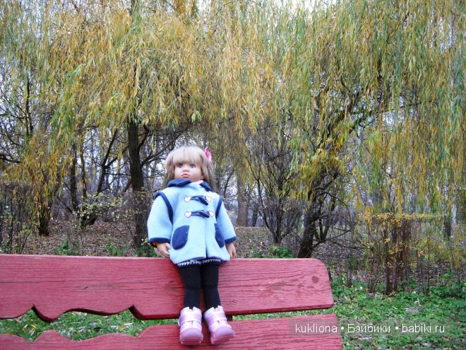 Марейка на Воробьевых горах. Часть 3. "Про петуха, курицу, фазана, его жену, их дитё, ..." Кукла Mareike Kidz‘n’Cats, Sonja