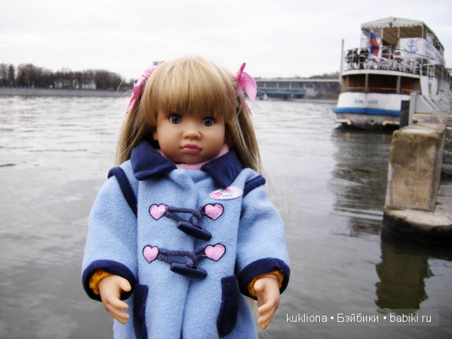 Марейка на Воробьевых горах. Часть 4. "Ох, прокачусь ..." Кукла Mareike Kidz‘n’Cats, Sonja Hartmann