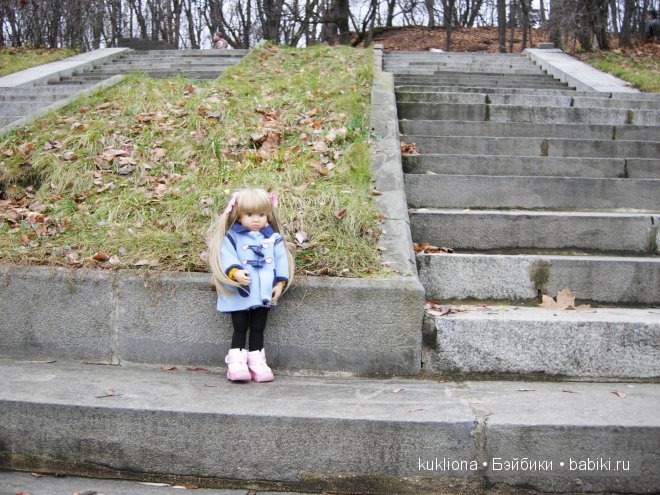 Марейка на Воробьевых горах. Часть 4. "Ох, прокачусь ..." Кукла Mareike Kidz‘n’Cats, Sonja Hartmann (фото 3)