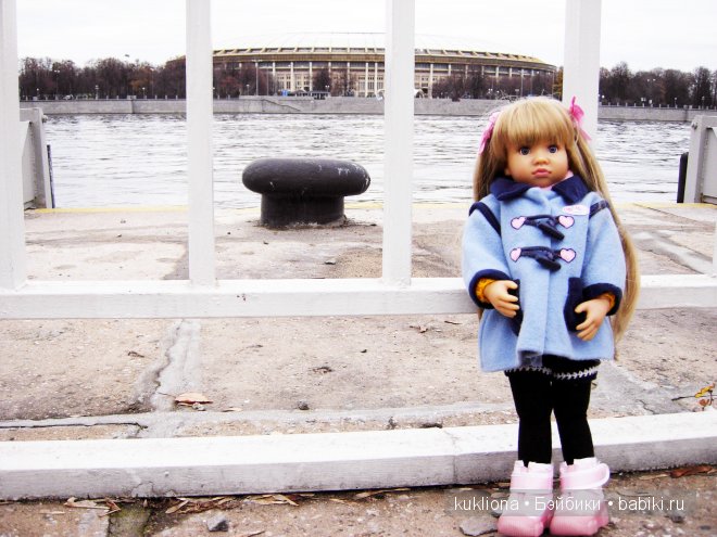 Марейка на Воробьевых горах. Часть 4. "Ох, прокачусь ..." Кукла Mareike Kidz‘n’Cats, Sonja Hartmann