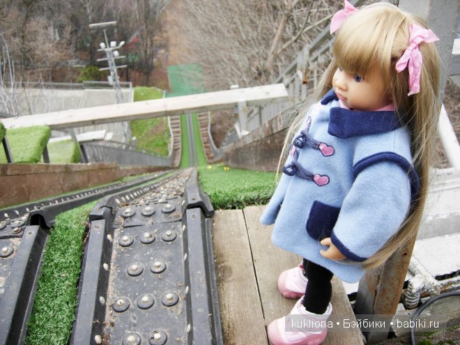 Марейка на Воробьевых горах. Часть 4. "Ох, прокачусь ..." Кукла Mareike Kidz‘n’Cats, Sonja Hartmann