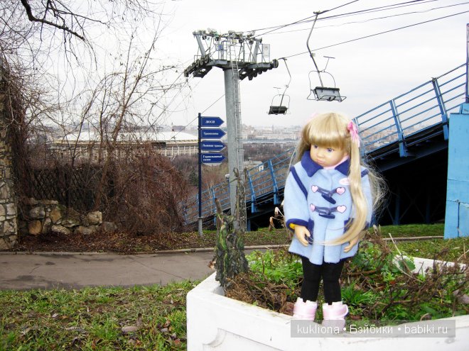 Марейка на Воробьевых горах. Часть 4. "Ох, прокачусь ..." Кукла Mareike Kidz‘n’Cats, Sonja Hartmann (фото 8)