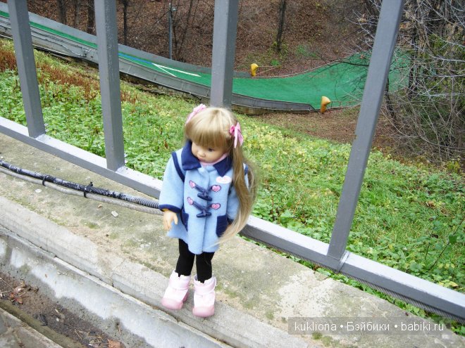 Марейка на Воробьевых горах. Часть 4. "Ох, прокачусь ..." Кукла Mareike Kidz‘n’Cats, Sonja Hartmann