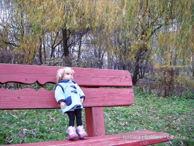 Марейка на Воробьевых горах. Часть 3. "Про петуха, курицу, фазана, его жену, их дитё, ..." Кукла Mareike Kidz‘n’Cats, Sonja