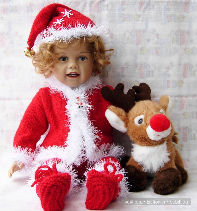 Санта Клауса вызывали? А он уже пришел! Кукла Emilie Sissel Bjorstadt Skille для Gotz (фото 7)