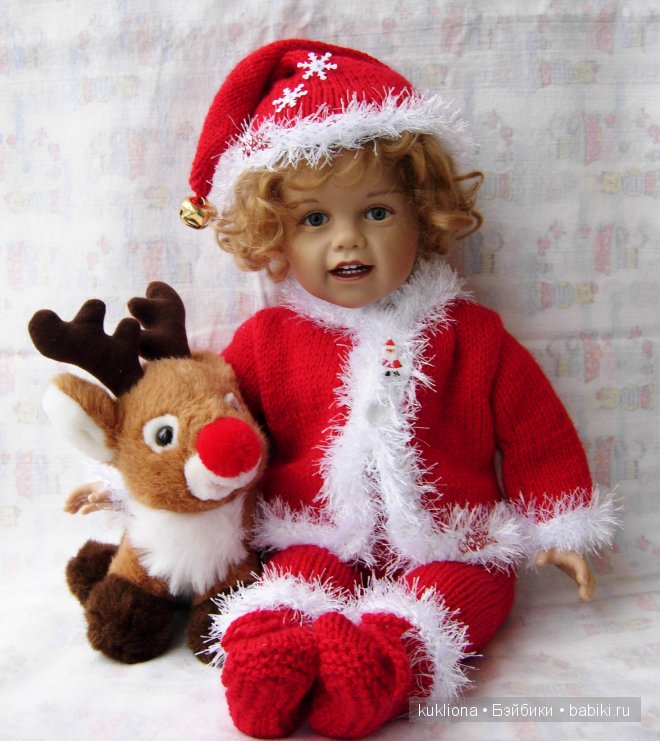 Санта Клауса вызывали? А он уже пришел! Кукла Emilie Sissel Bjorstadt Skille для Gotz