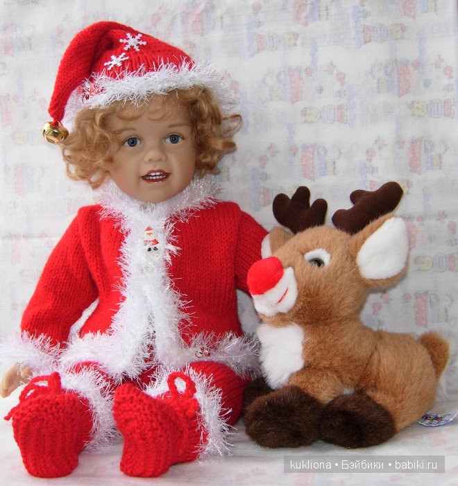 Санта Клауса вызывали? А он уже пришел! Кукла Emilie Sissel Bjorstadt Skille для Gotz (фото 8)