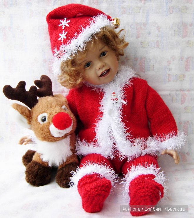 Санта Клауса вызывали? А он уже пришел! Кукла Emilie Sissel Bjorstadt Skille для Gotz